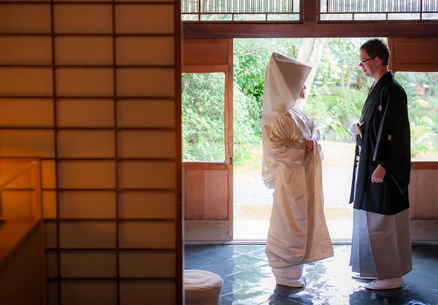 八坂神社結婚式・大広間披露宴